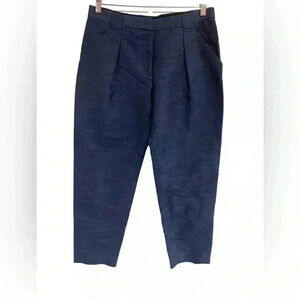 Paul Smith Navy Blue Tapered Leg Trousers